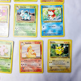 Pokemon Cards Jungle Set Meowth, Lickitung, Rapidash, Pikachu, Venonat, Mankey etc