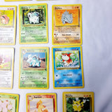 Pokemon Cards Jungle Set Meowth, Lickitung, Rapidash, Pikachu, Venonat, Mankey etc