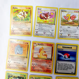 Pokemon Cards Jungle Set Poke Ball, Rapidash, Rhyhorn, Nidorina, Pikachu etc