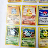 Pokemon Cards Jungle Set Poke Ball, Rapidash, Rhyhorn, Nidorina, Pikachu etc