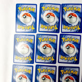 Pokemon Cards Jungle Set Poke Ball, Rapidash, Rhyhorn, Nidorina, Pikachu etc