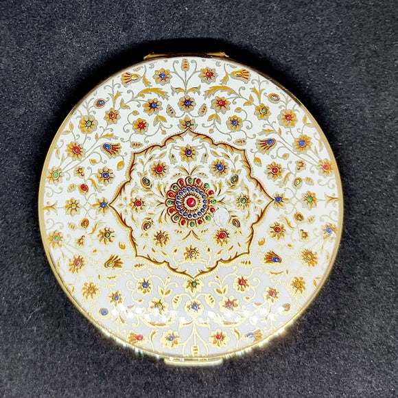 Vintage Enamelled Stratton Powder Compact