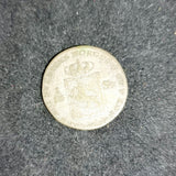 Rare 1817 Norway 8 Skilling Species Coin