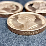 3 Bronze Wellington Waterloo, George Regent Guilielmus III, Alexander I TOTIVS