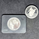 1973 Bicentennial Commemorative Silver Medal Along And 1974 First Congress Medal