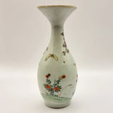 Antique 19th Century Famille Rose Chinese Splay Vase
