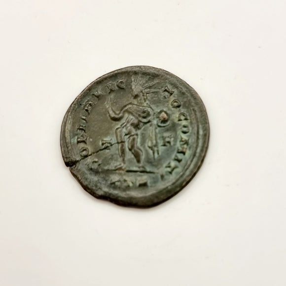 Ancient Roman Constantine The Great Bronze Coin Sol Reverse