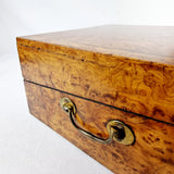 Antique 19th Century Burr Elm Writing Slope