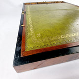 Antique 19th Century Burr Elm Writing Slope