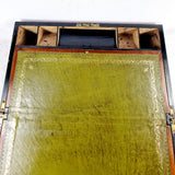 Antique 19th Century Burr Elm Writing Slope
