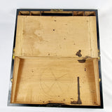 Antique 19th Century Burr Elm Writing Slope