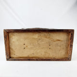 Antique Chinese Mother of Pearl and Rosewood Chinoiserie Mantle Clock Case