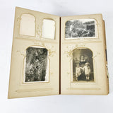 Antique Early 20th to Mid 20th Century Family Photograph Album