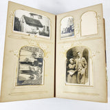 Antique Early 20th to Mid 20th Century Family Photograph Album