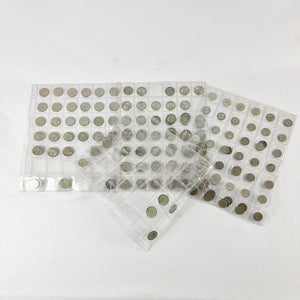 Large Selection of Vintage and Antique Silver Shillings and Six Pence