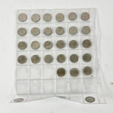 Large Selection of Vintage and Antique Silver Shillings and Six Pence
