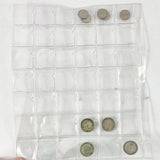 Large Selection of Vintage and Antique Silver Shillings and Six Pence