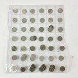 Large Selection of Vintage and Antique Silver Shillings and Six Pence