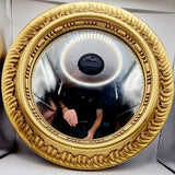 Vintage 1960/1970s Convex Mirror with Gilt Frame.