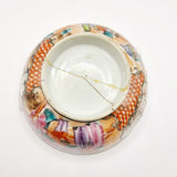 Antique 19th Century Chinese Cantonese Famille Rose Bowls and Tazza