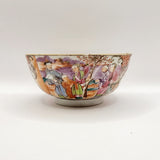 Antique 19th Century Chinese Cantonese Famille Rose Bowls and Tazza