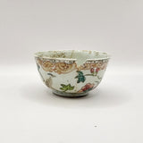 Antique 19th Century Chinese Cantonese Famille Rose Bowls and Tazza