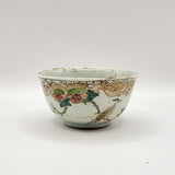 Antique 19th Century Chinese Cantonese Famille Rose Bowls and Tazza