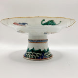 Antique 19th Century Chinese Cantonese Famille Rose Bowls and Tazza
