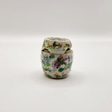 Set of 5 Antique Chinese Cantonese Famille Rose Graduating Storage Jars