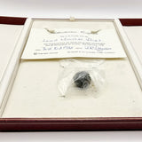 Antique Lead Musket Shot or Ball from HMS Iinvincible 1758 with Certificate.