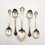 Antique Silver Tea Spoons by Thomas Bradbury and sons 1920