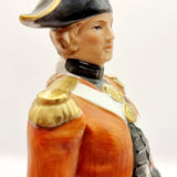 Antique Porcelain Figurine. 1792 Officer, 45th Foot