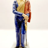 Antique Porcelain Figurine. 1833 Officer, Royal Irish Hussars