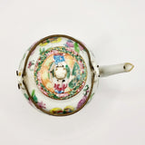 20th Century Chinese Cantonese Famille Rose Teapot.