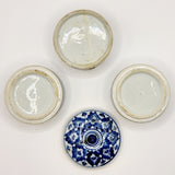 Antique 19th Century Chinese Blue and White Porcelain Stacking Box