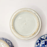 Antique 19th Century Chinese Blue and White Porcelain Stacking Box
