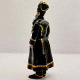 Pair of Bronze Signed Russian Cossack Figures in the Manner of Faberge