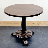 Antique Rosewood William IV Round Side Table.