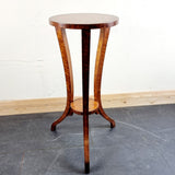 Antique Regency Satinwood and Mahogany Veneer Stand /Side Table