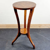 Antique Regency Satinwood and Mahogany Veneer Stand /Side Table