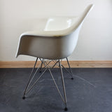 After Charles Ray Eames White Plastic Eiffel Chair