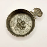 Antique Pewter French Wine Tasting Cup