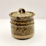 Vintage Studio Pottery Mustard/Sauce Pot.
