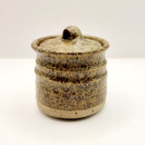 Vintage Studio Pottery Mustard/Sauce Pot.