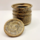 Vintage Studio Pottery Mustard/Sauce Pot.