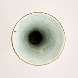 Two Royal Geschutzt Blue and White Vase Jokie Pattern