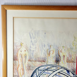 Limited Edition Henry Moore Sculptural Objects 1949 Lithograph Print