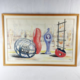 Limited Edition Henry Moore Sculptural Objects 1949 Lithograph Print