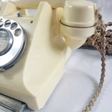 Vintage GPO Bakelite Ivory Coloured 300 Series Telephone