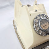 Vintage GPO Bakelite Ivory Coloured 300 Series Telephone